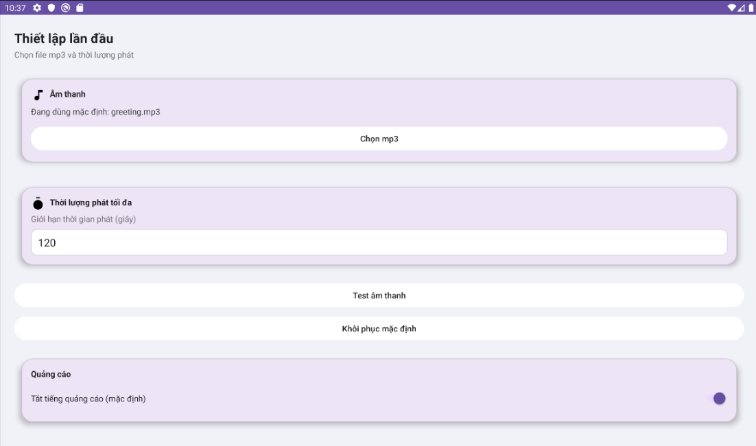 Ảnh minh họa tính năng tự động